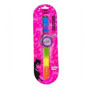Colorful Batgirl Flashing Watch